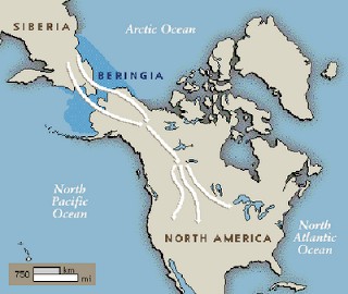 Mapa teoria del origen unico