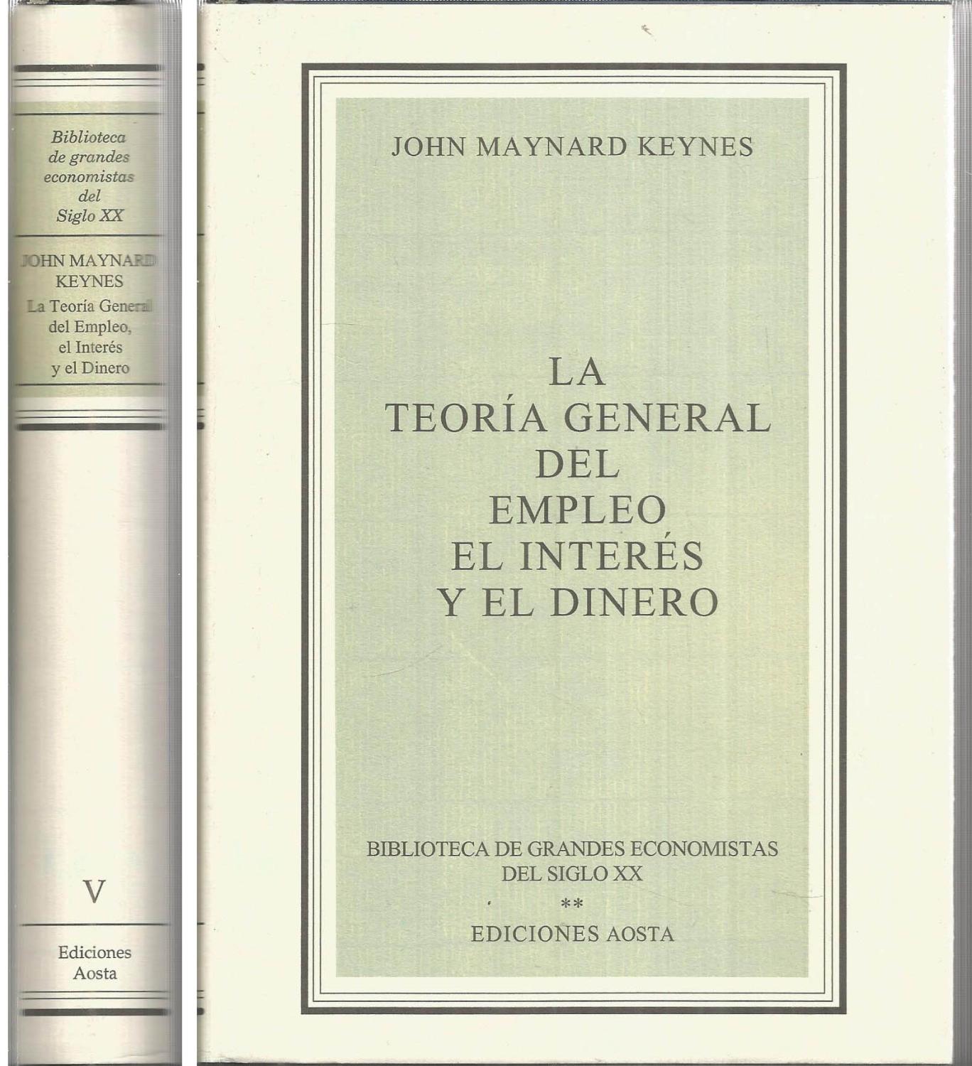 Keynes teoria general del empleo interes y dinero_teoria_online