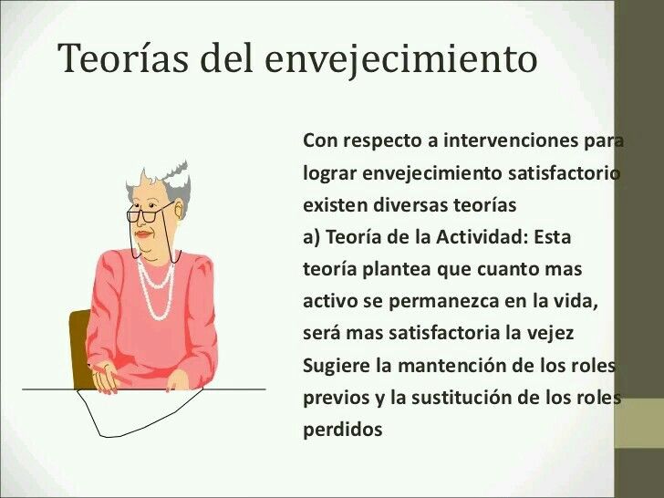 Teoria de la actividad del envejecimiento