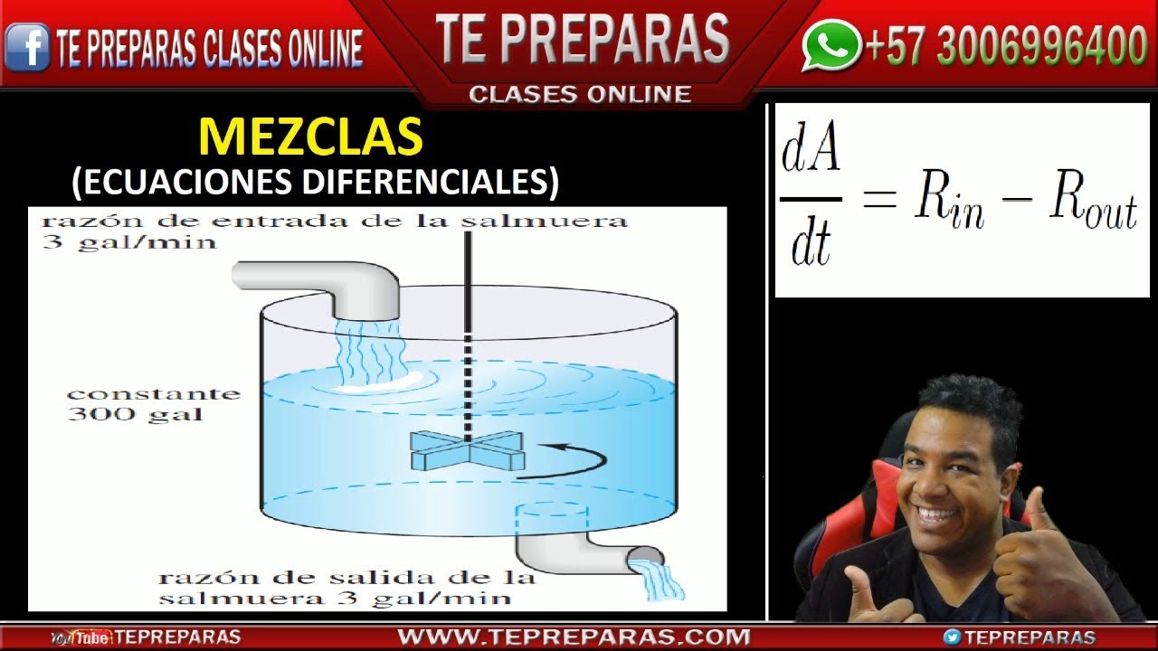 Teoría de mezclas y ecuaciones diferenciales: una guía completa_teoria_online Mezclas ecuaciones diferenciales teoria_teoria_online