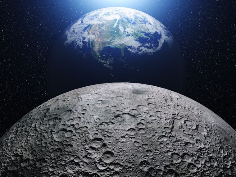 Teoria de la creacion de la luna