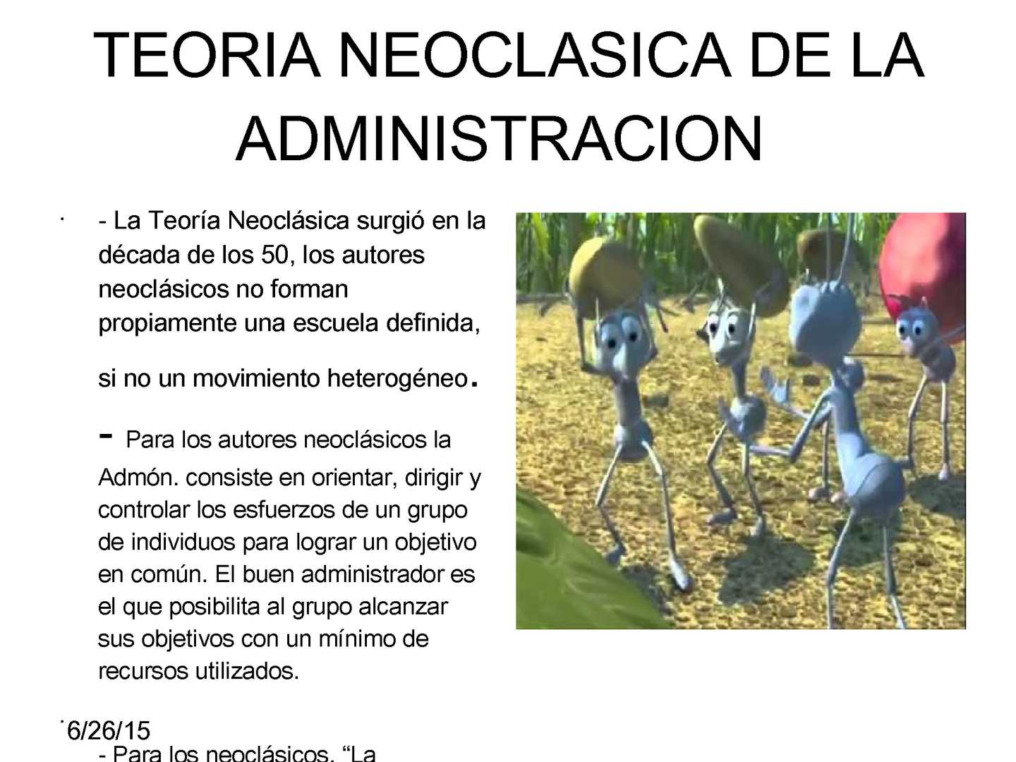 Teoría Neoclásica de la Administración: Descubre sus Principios Teoria neoclasica de la administracion