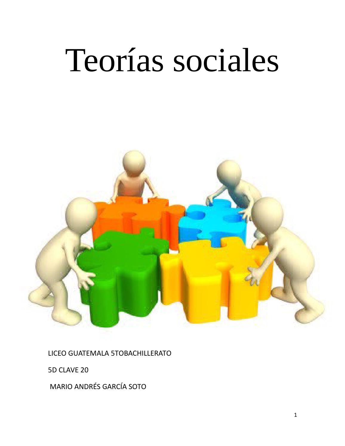 Teoria social