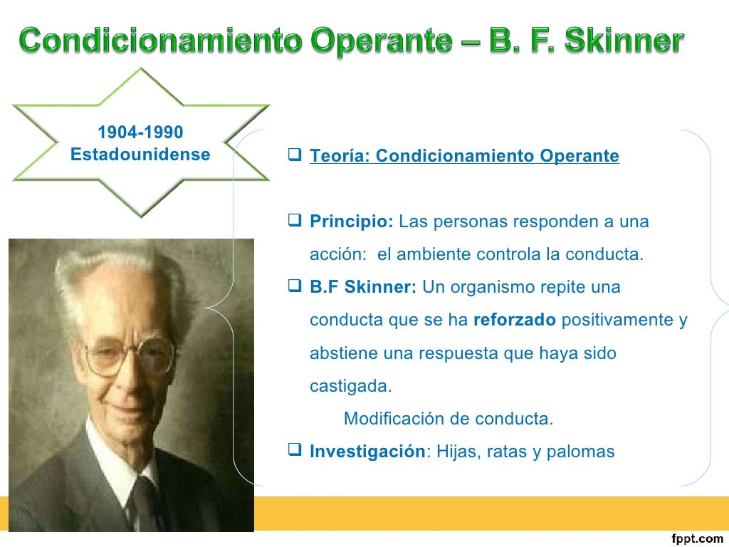 Teoria de skinner aprendizaje_teoria_online