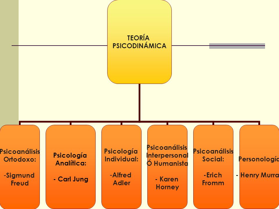 Teoria psicodinamica de la personalidad