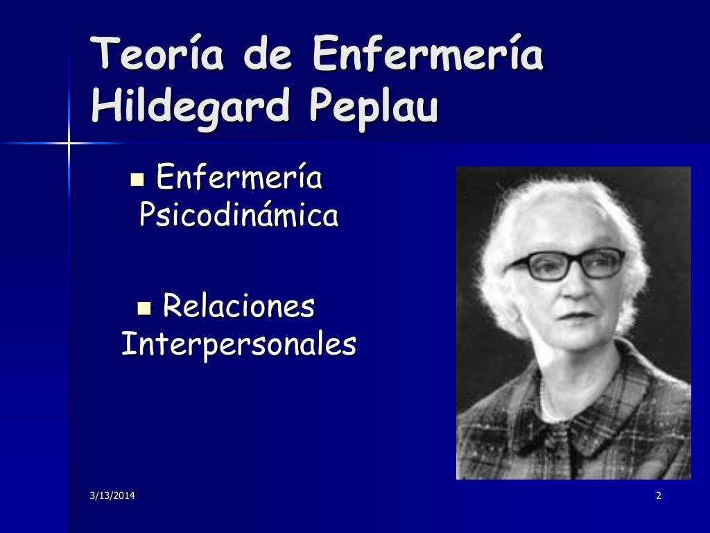 Hildegard peplau teoria