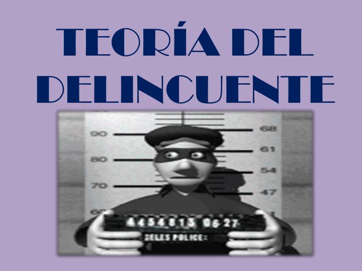 Teoria del delincuente nato